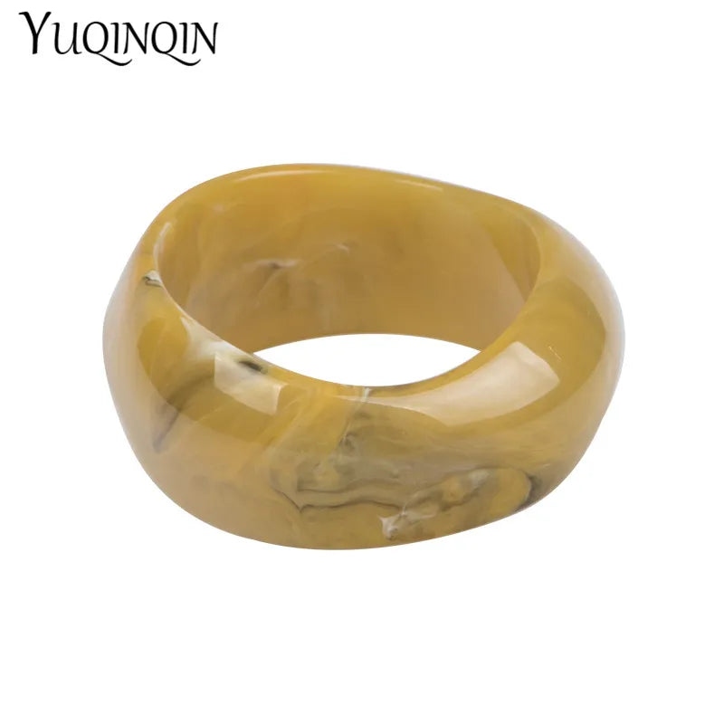 Vintage Resin Cuff Bangles
