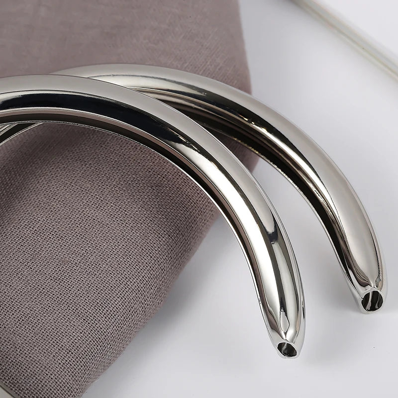 Big Open Round Drop Earrings