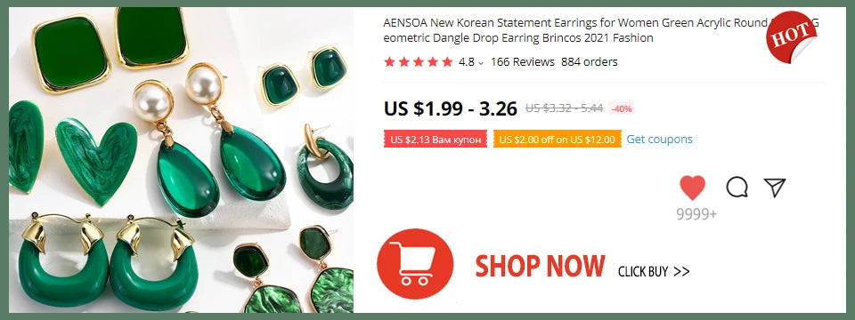 Big Open Round Drop Earrings