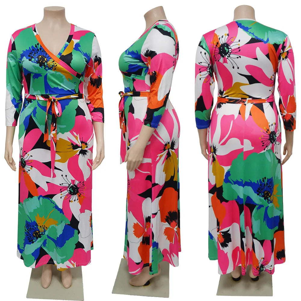 Sexy Elegant Long Tie Dress