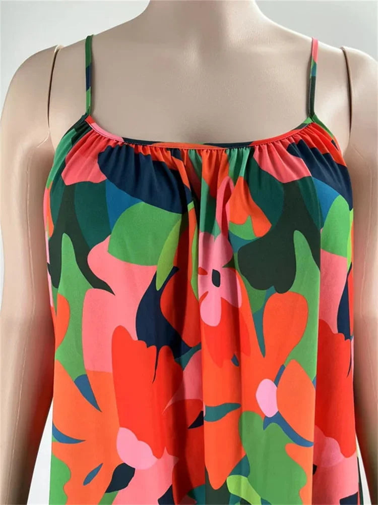 Flowers Maxi Dress