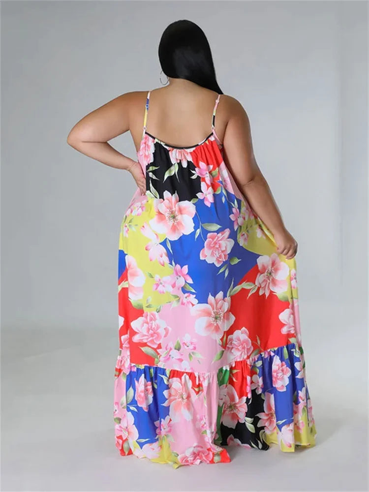 Flowers Maxi Dress
