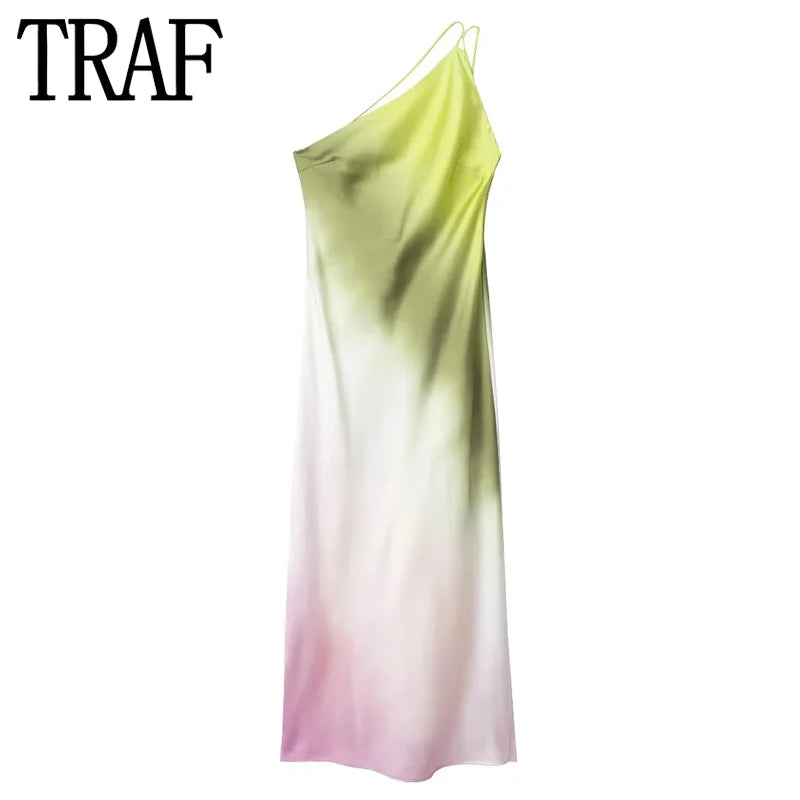 Tie Dye Long Dress