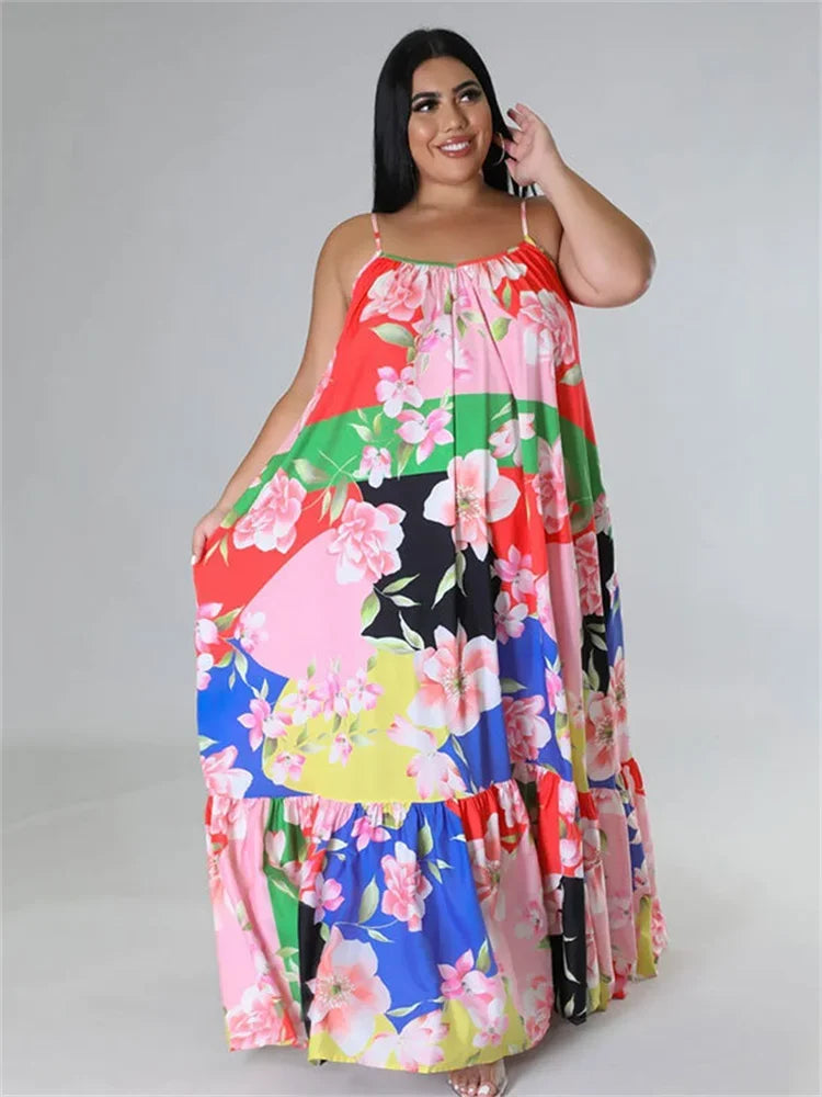 Flowers Maxi Dress