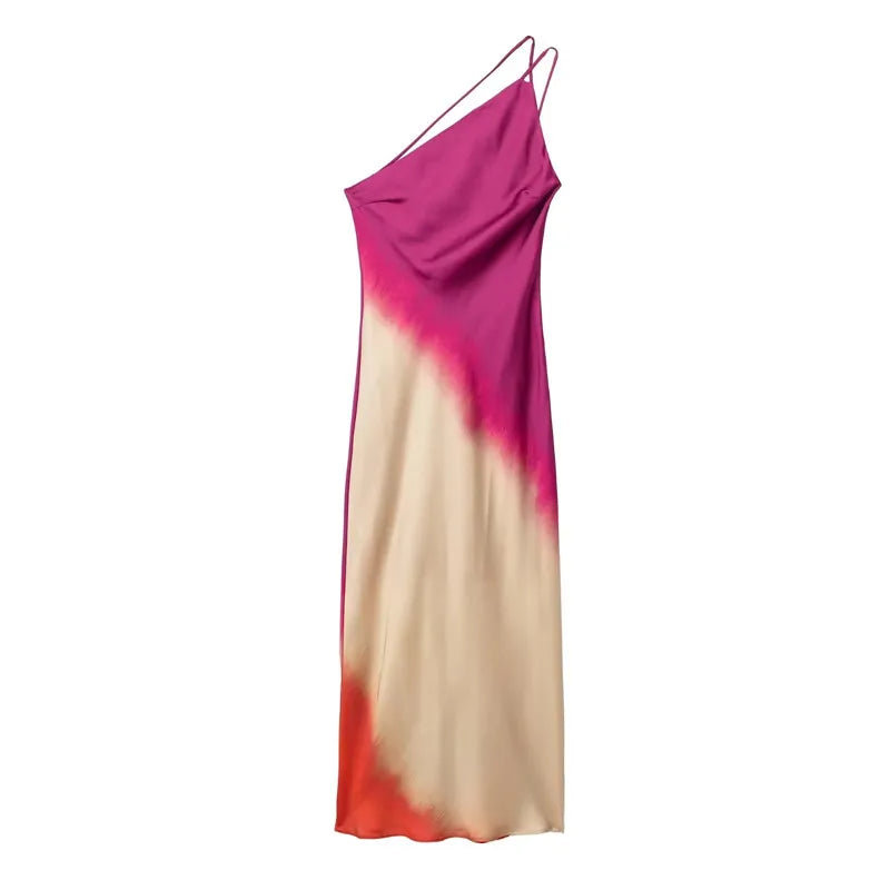 Tie Dye Long Dress