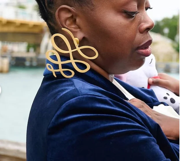 Squiggle Earrings