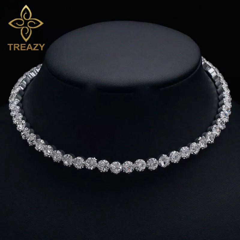 Crystal Rhinestone Choker