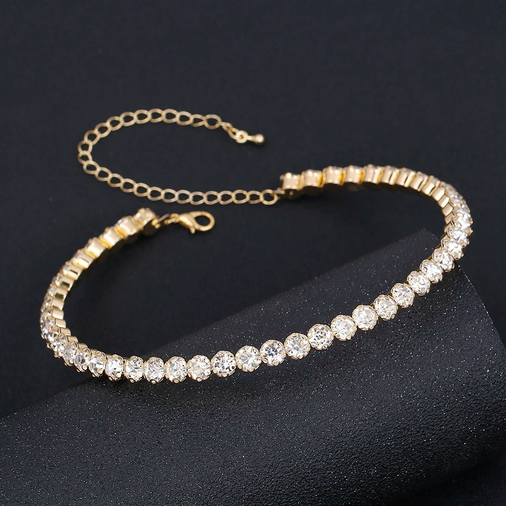 Crystal Rhinestone Choker