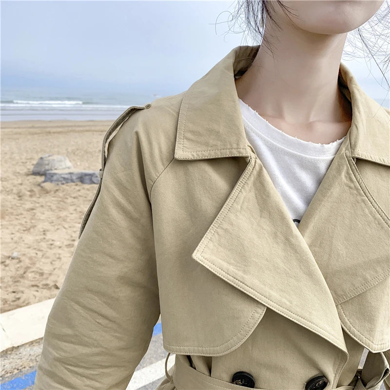 Double Breasted Trench Coat