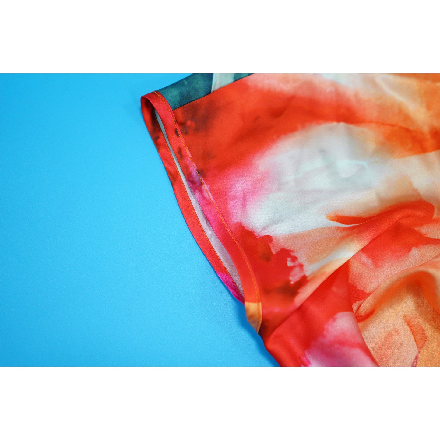Tie Dye Sleeveless V-neck Jumpsuit
