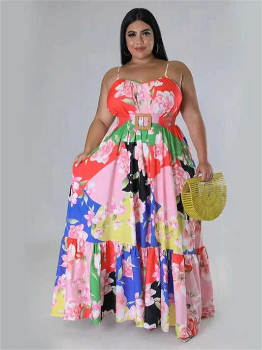 Flowers Maxi Dress