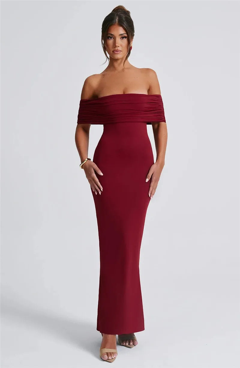 Strapless Backless Sexy Maxi Dress