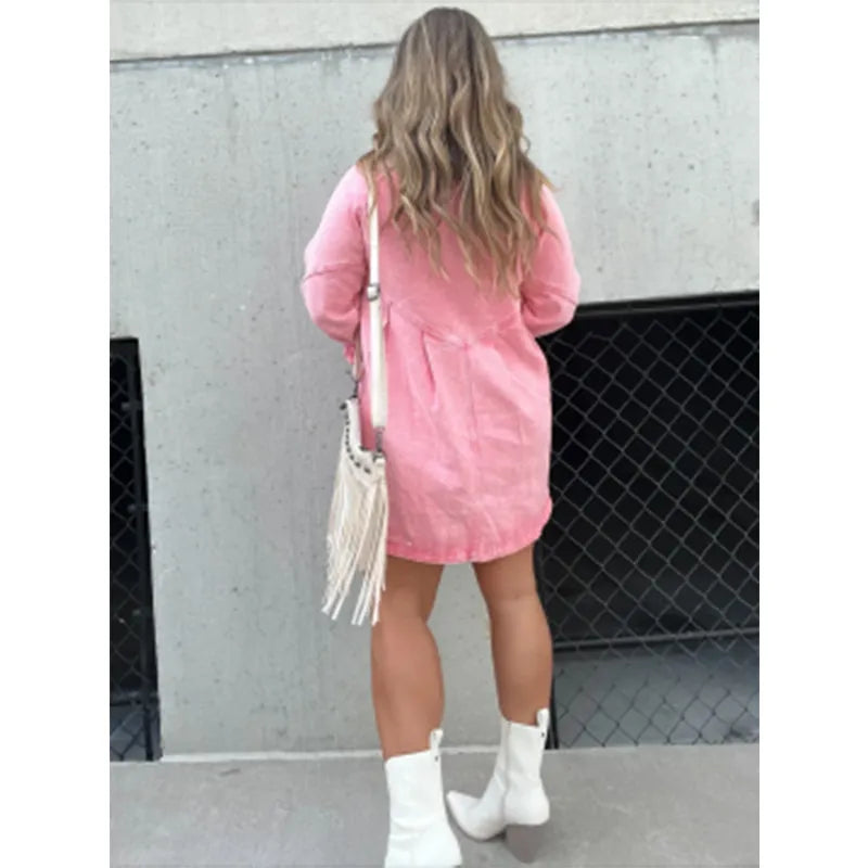 Shirt Denim Dress