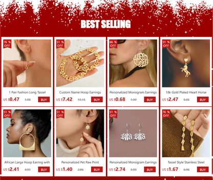 Squiggle Earrings