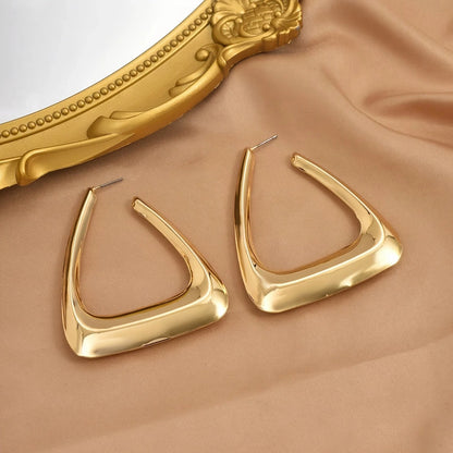 Geometric Hoop Earrings