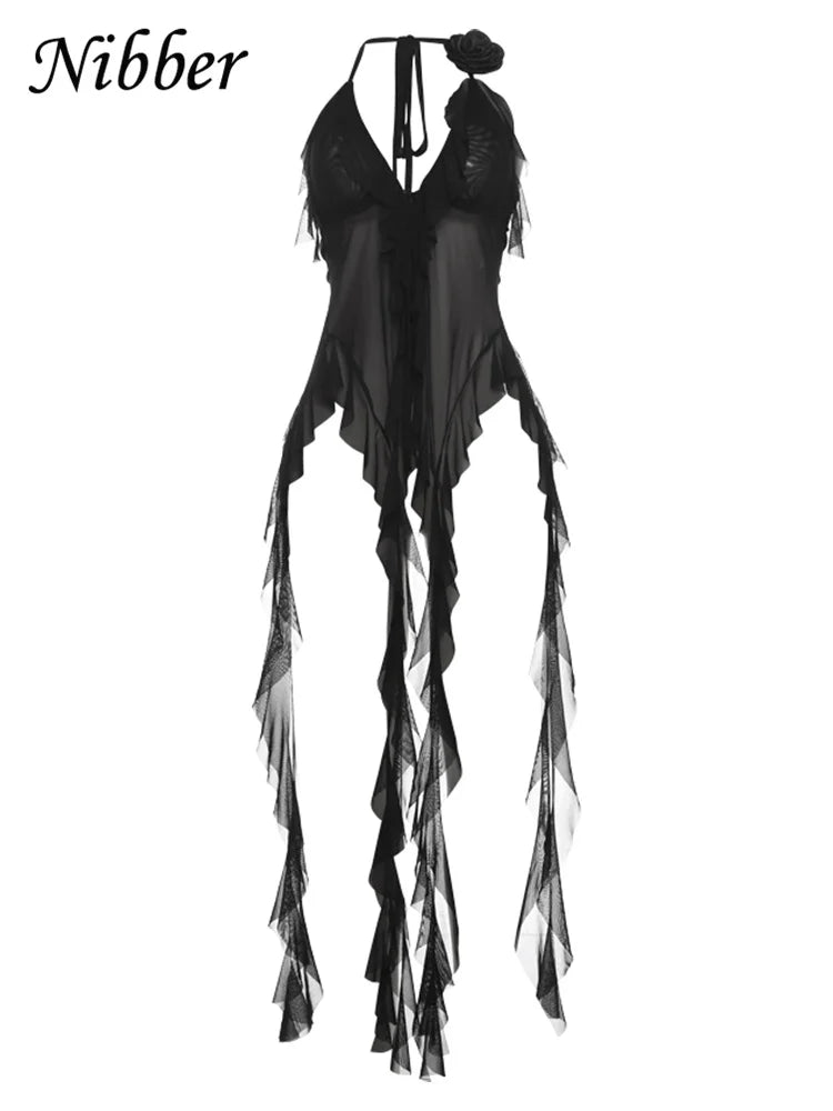 Sleeveless Tassels Top