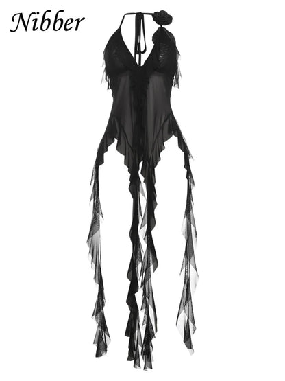 Sleeveless Tassels Top