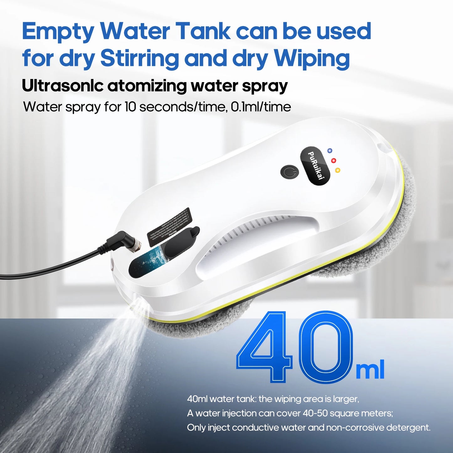 Automatic Water Spray Cleaning Robot