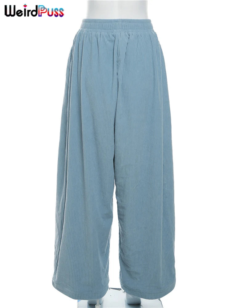 Casual Wide-Leg Pant