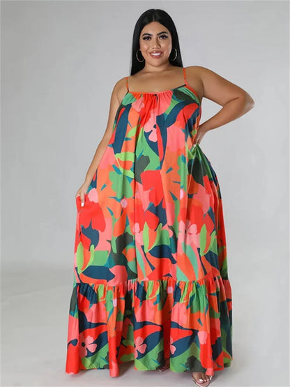 Flowers Maxi Dress