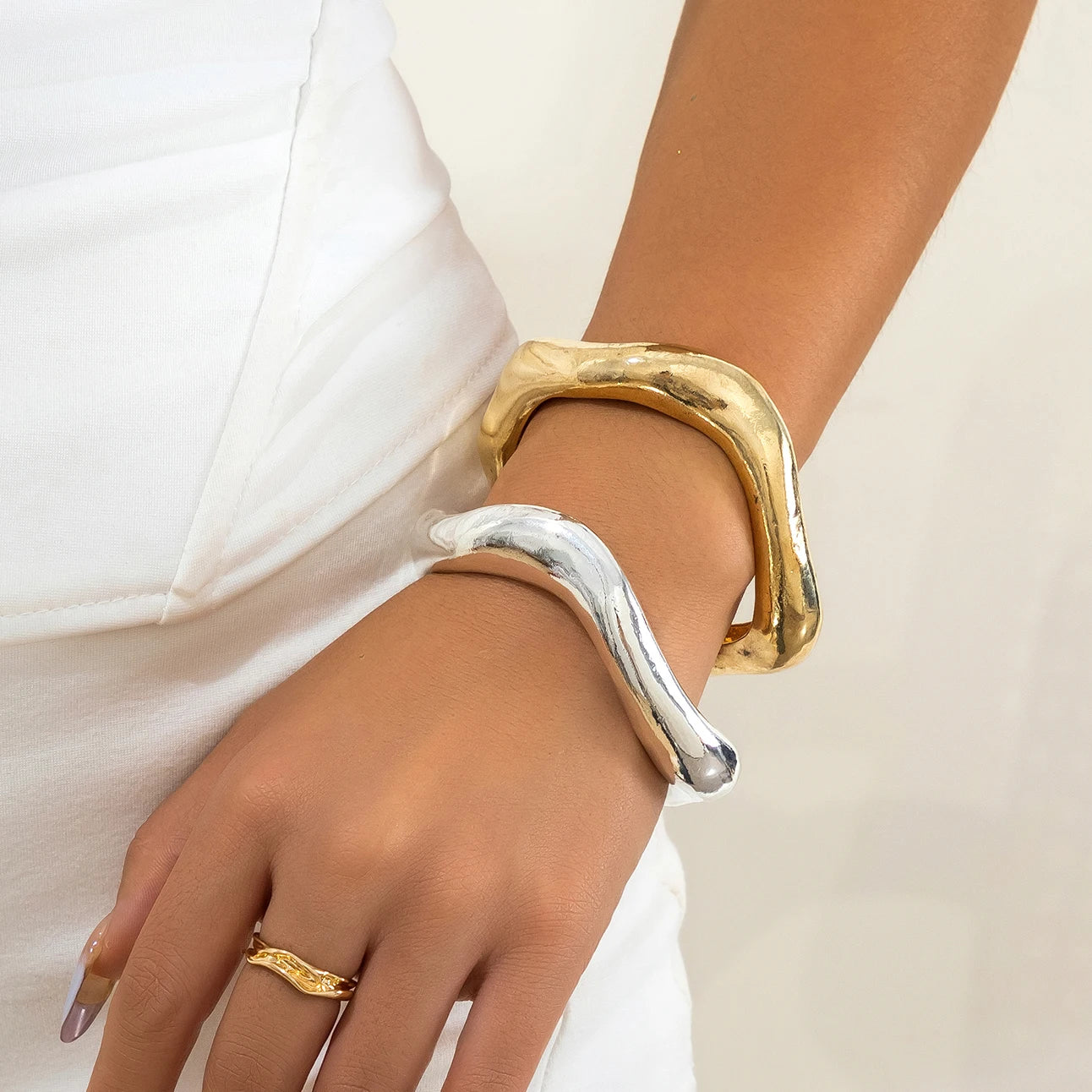 Chunky Heavy Metal Bangles