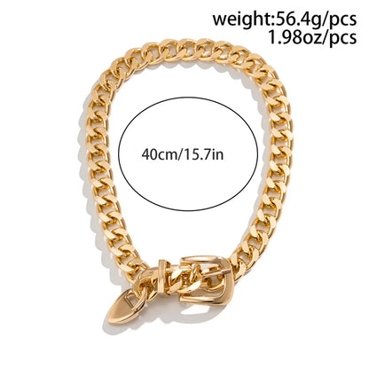 Metal Belt Choker
