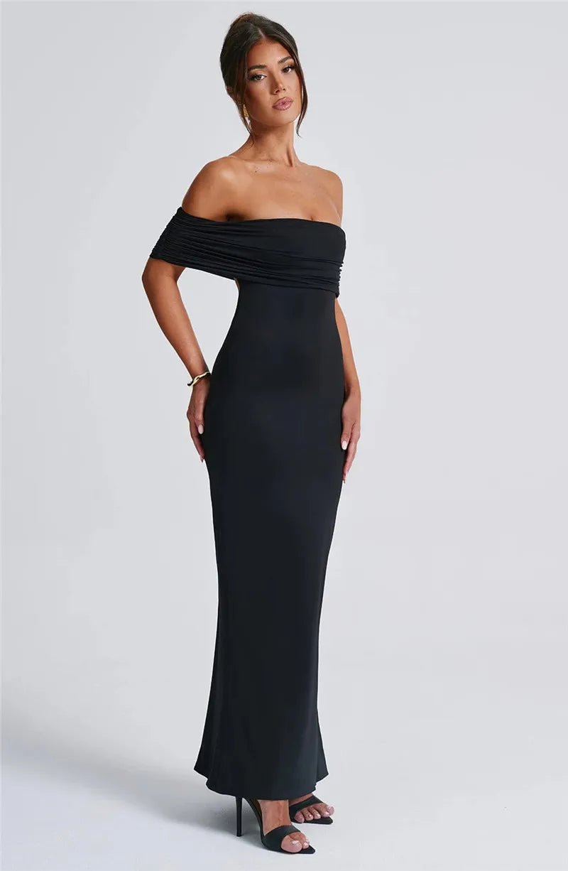 Strapless Backless Sexy Maxi Dress