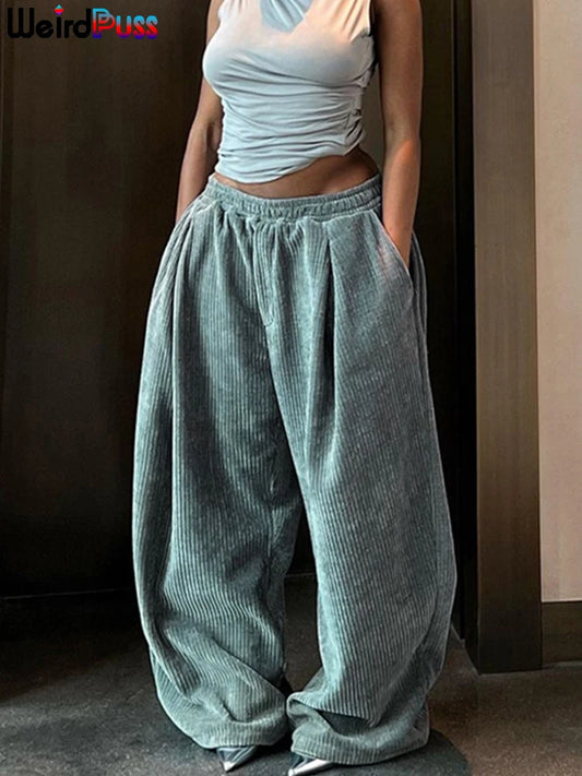 Casual Wide-Leg Pant