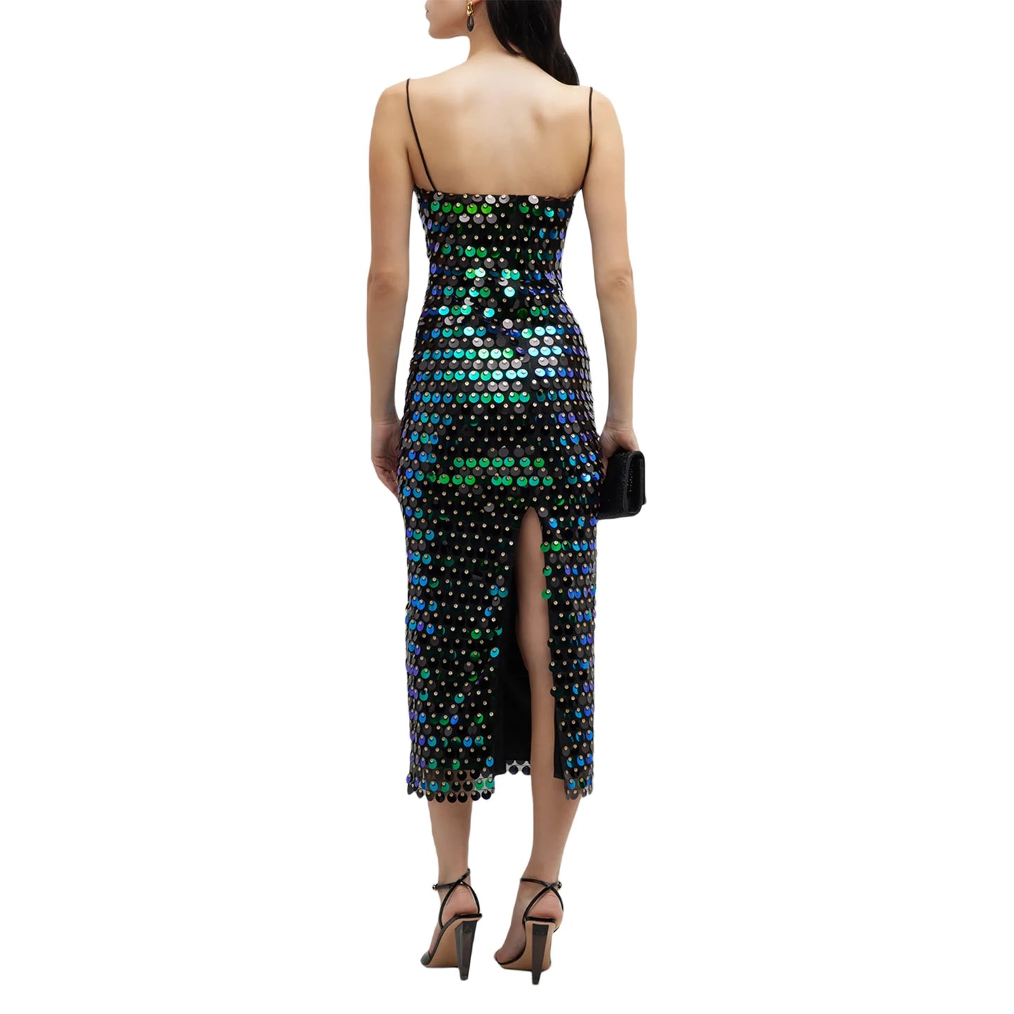 Midi Bodycon Sequin Dress