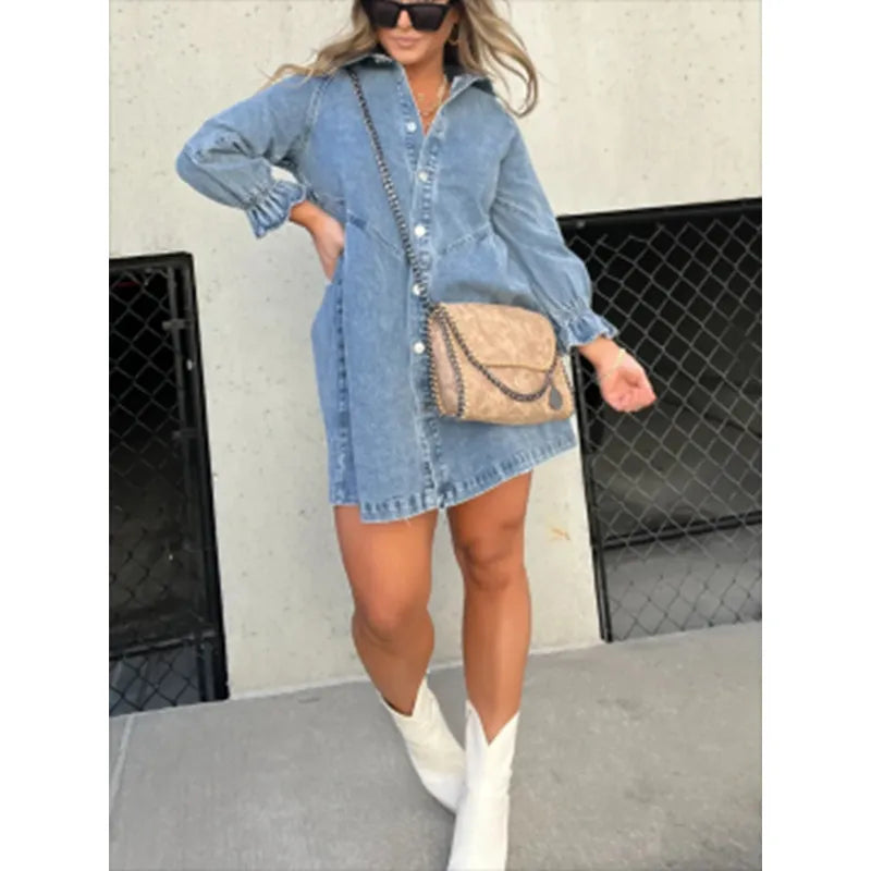 Shirt Denim Dress