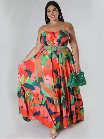 Flowers Maxi Dress