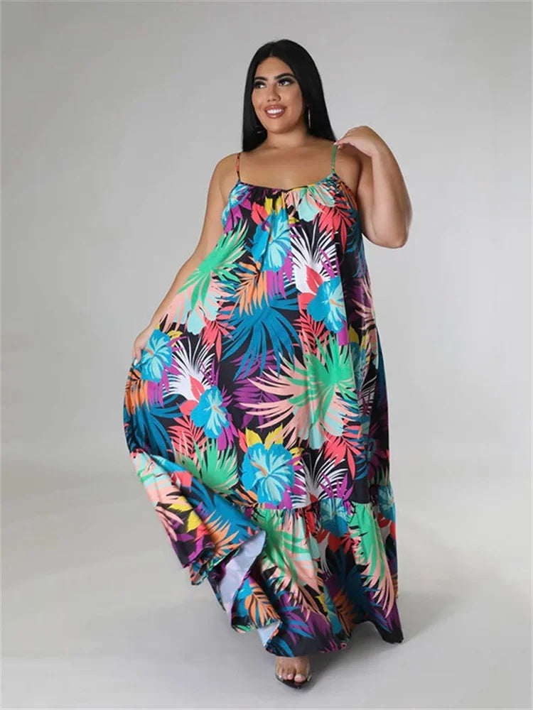Flowers Maxi Dress