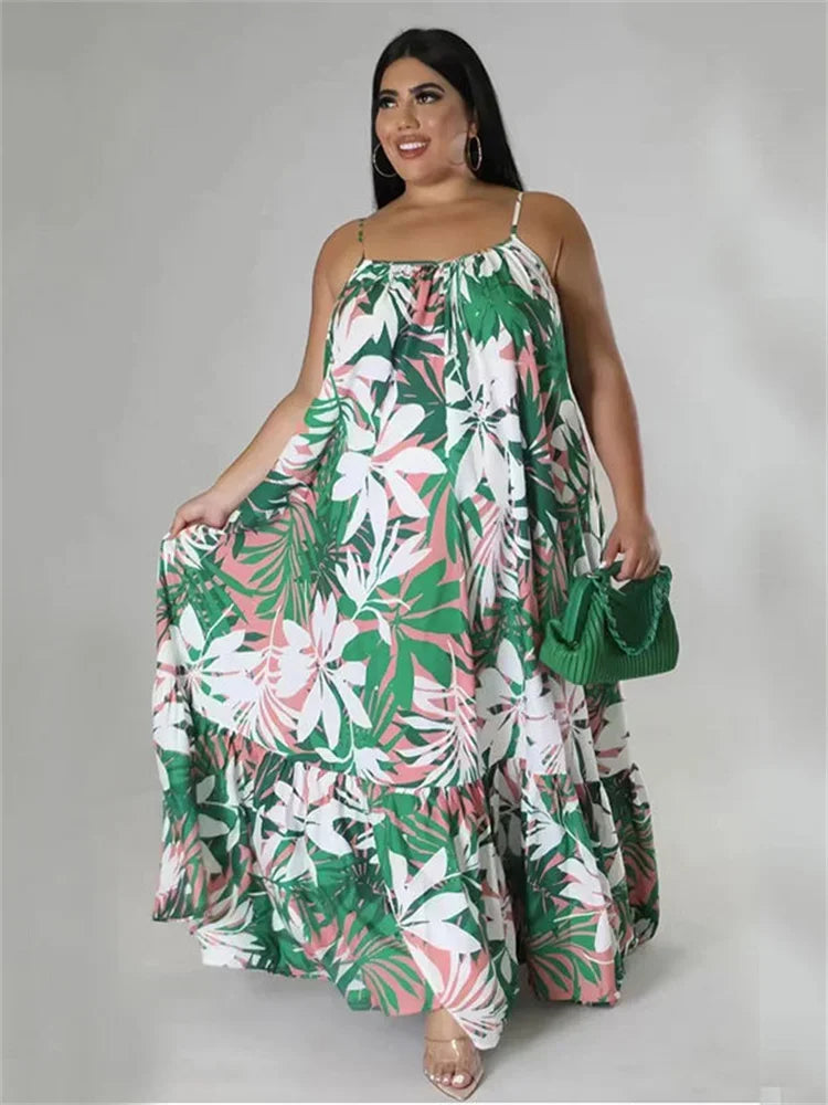 Flowers Maxi Dress