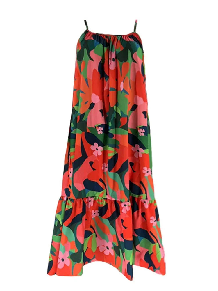 Flowers Maxi Dress