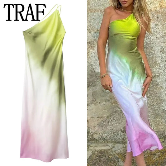 Tie Dye Long Dress