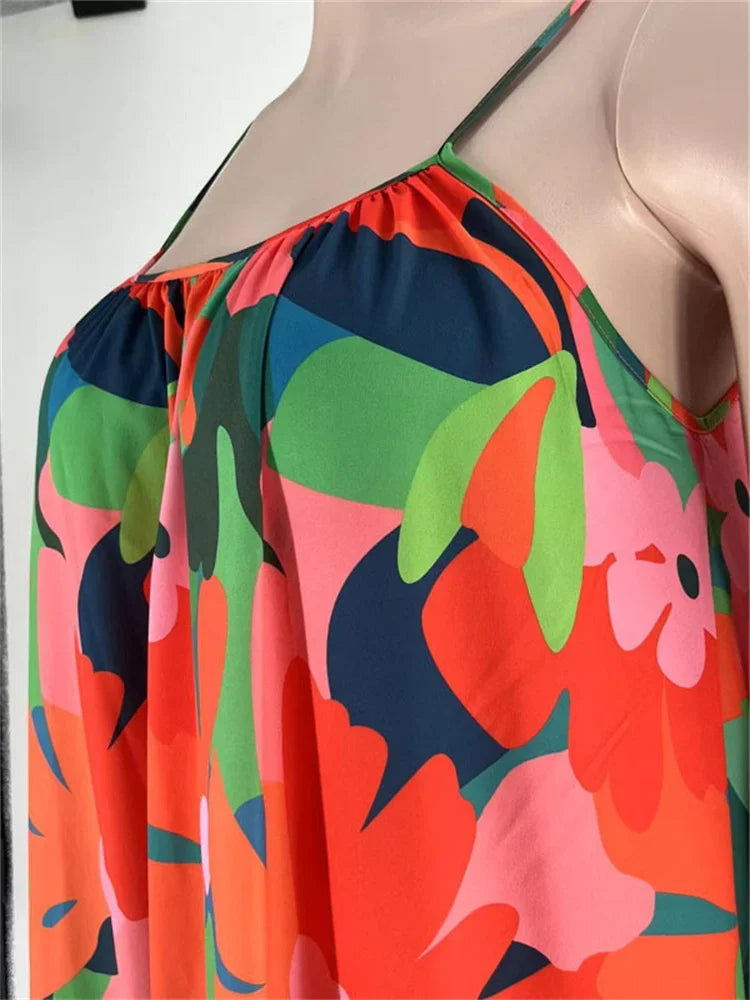 Flowers Maxi Dress