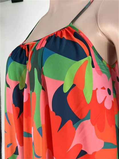 Flowers Maxi Dress