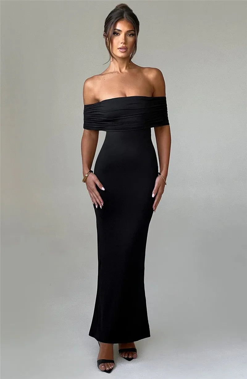 Strapless Backless Sexy Maxi Dress