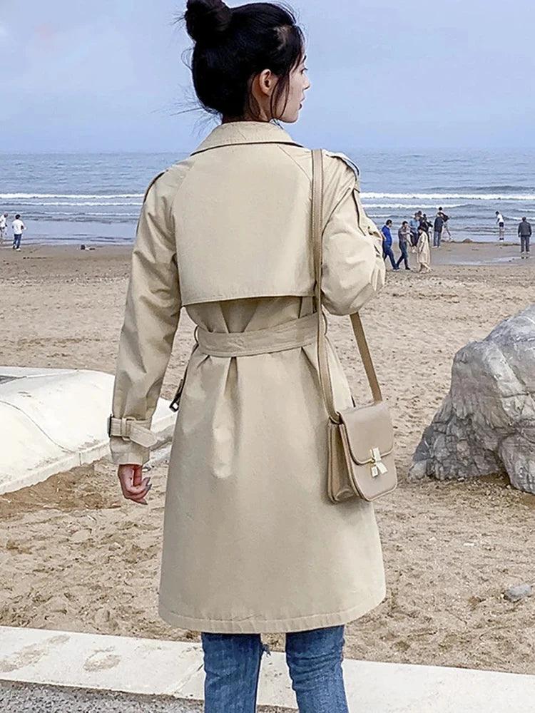 Double Breasted Trench Coat