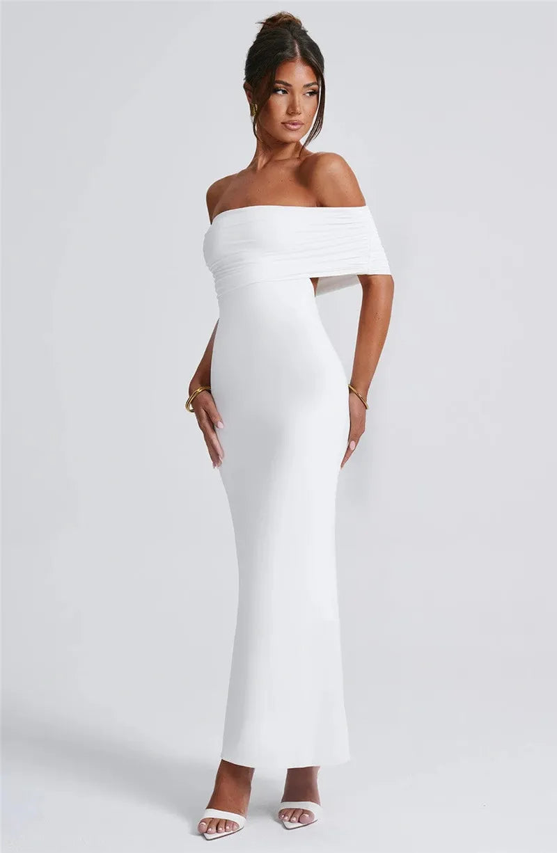 Strapless Backless Sexy Maxi Dress