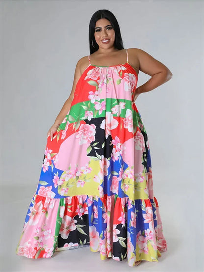 Flowers Maxi Dress