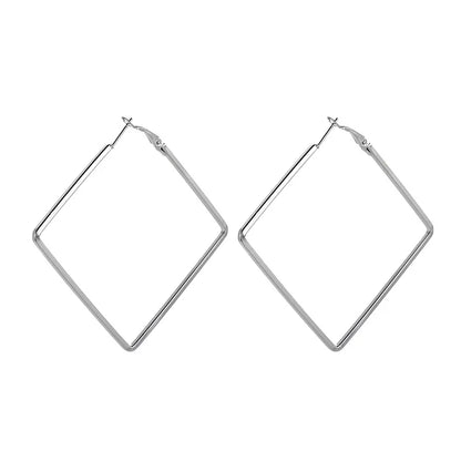 Oversize Geometric Big Hoop Earrings