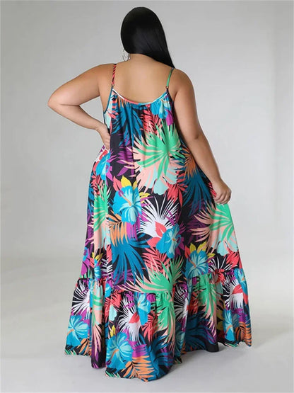 Flowers Maxi Dress