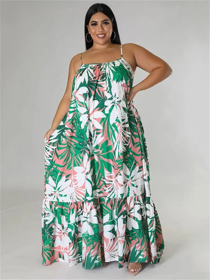 Flowers Maxi Dress