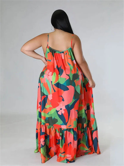 Flowers Maxi Dress