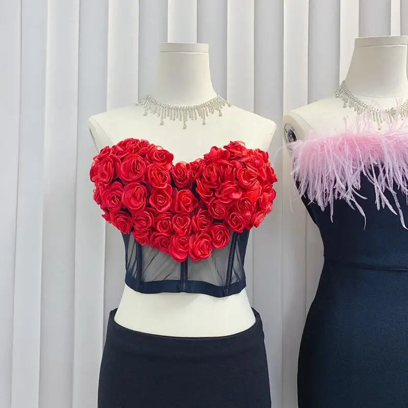 Love 3D Flower Camisole