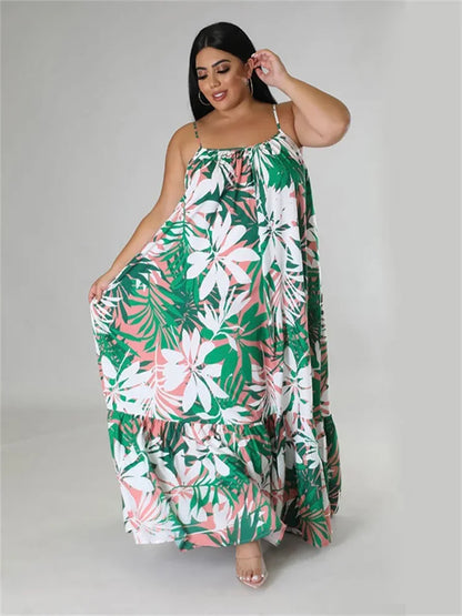 Flowers Maxi Dress