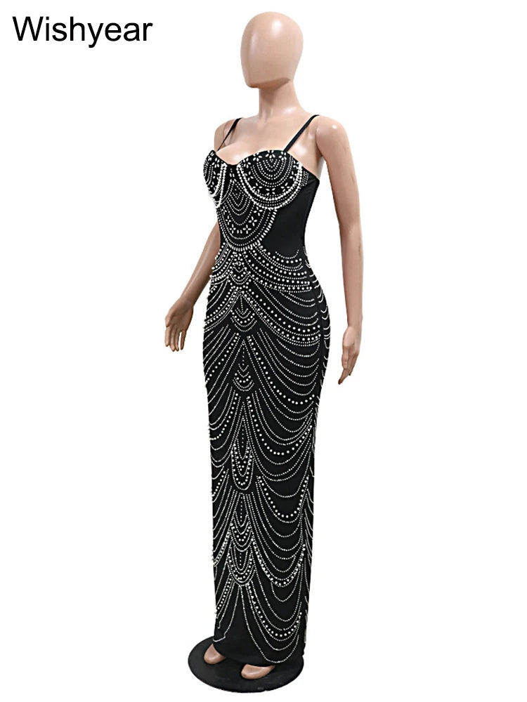 Sparkly Pearl Luxury Dress