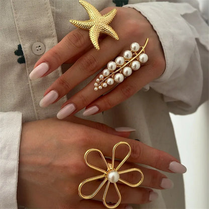 Exaggerated Luxury Rings