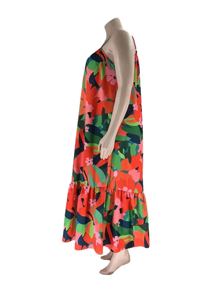 Flowers Maxi Dress